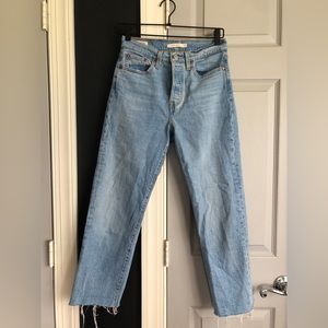 Levi’s wedgie straight jeans